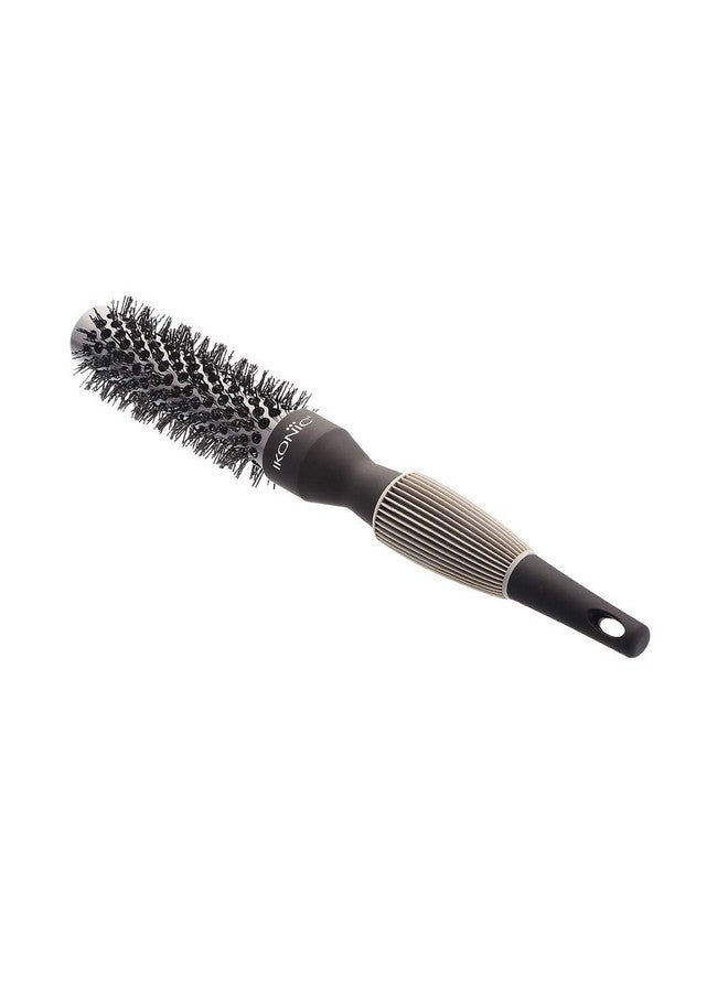 IKONIC Titanium Thermal Hair Brush - Thb 25 Black And Grey - Image 1