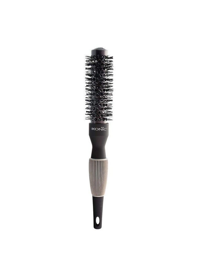 IKONIC Titanium Thermal Hair Brush - Thb 25 Black And Grey - Image 2