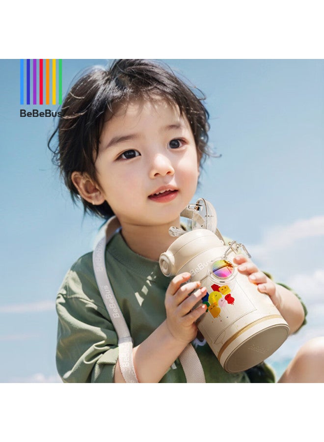 Bebebus Children's Insulated Cup, Baby Water Bottle With Straw, Kindergarten And School Use, Specialized Water Bottle For Outdoor Activities, With Cup Sleeve - Image 5