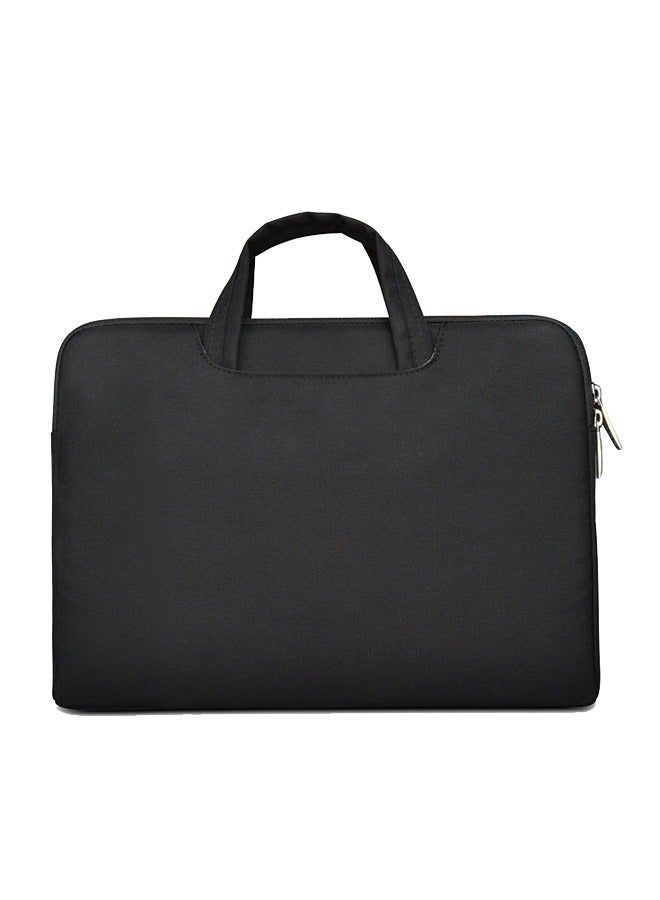 جير ماكس حافظة رفيعة مقاومة للماء مصمحقيبة Gearmax كامبوس رفيعة مقاومة للماء مصممة لاجهزة اللاب توب والترا بوك مع شنطة للماوس ١٣ انش - أسود - Image 2