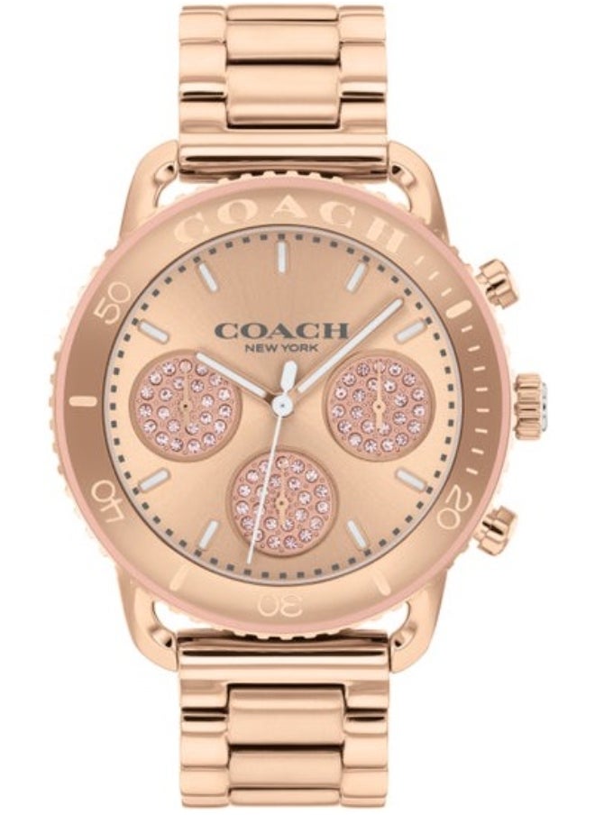 COACH Women's Gold Dial Analog Quartz Watch 37 mm -  14504255 