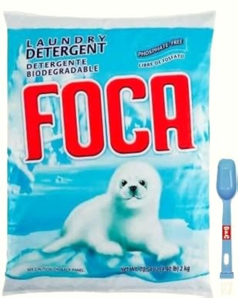 VECOSAS منظف غسيل فوكاساس 4.4 رطل - مع ملعقة. - Image 1