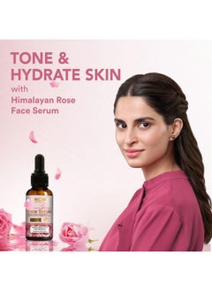WOW Skin Science Hydrating Himalayan Rose Face Serum | Rose Essential Oil & Beetroot | Vitamin B5 & E For Repair, Blemishes, Toning & Bright Skin | Paraben Free | For Women & Men | 30 Ml  - Image 3