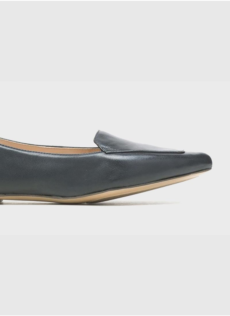 Hush Puppies Hazel Pointed Toe Ballerinas  - Image 2