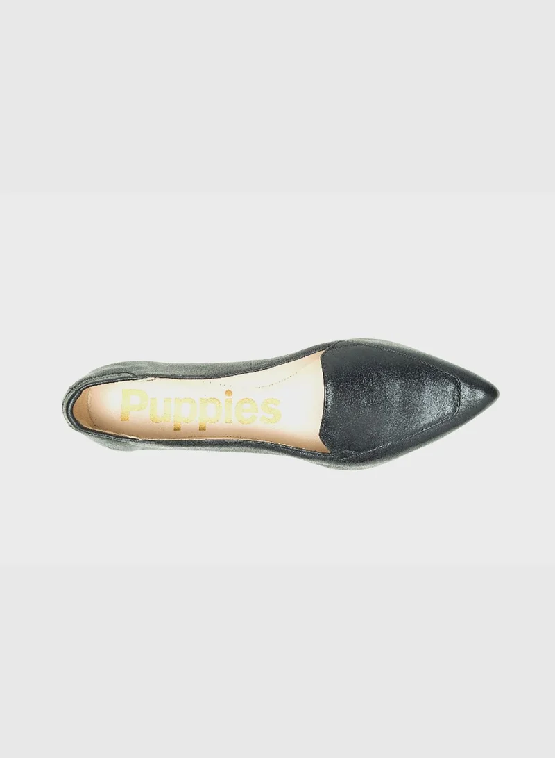Hush Puppies Hazel Pointed Toe Ballerinas