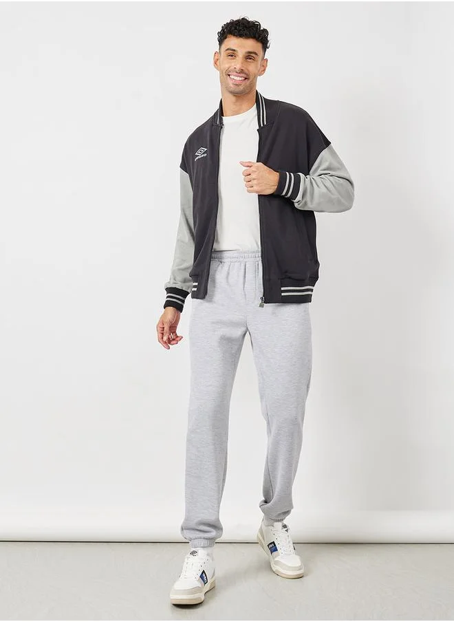 امبرو Varsity Bomber Jacket with Full Zip