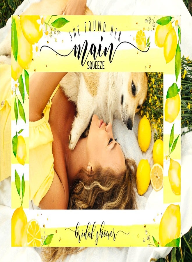 Roaring Good Time Lemon Bridal Shower Party Photo Booth Props Lemon Citrus Lemonade Theme Bride to Be Bachelorette Wedding Engagement Final Fiesta Hen Party Decor - Image 5
