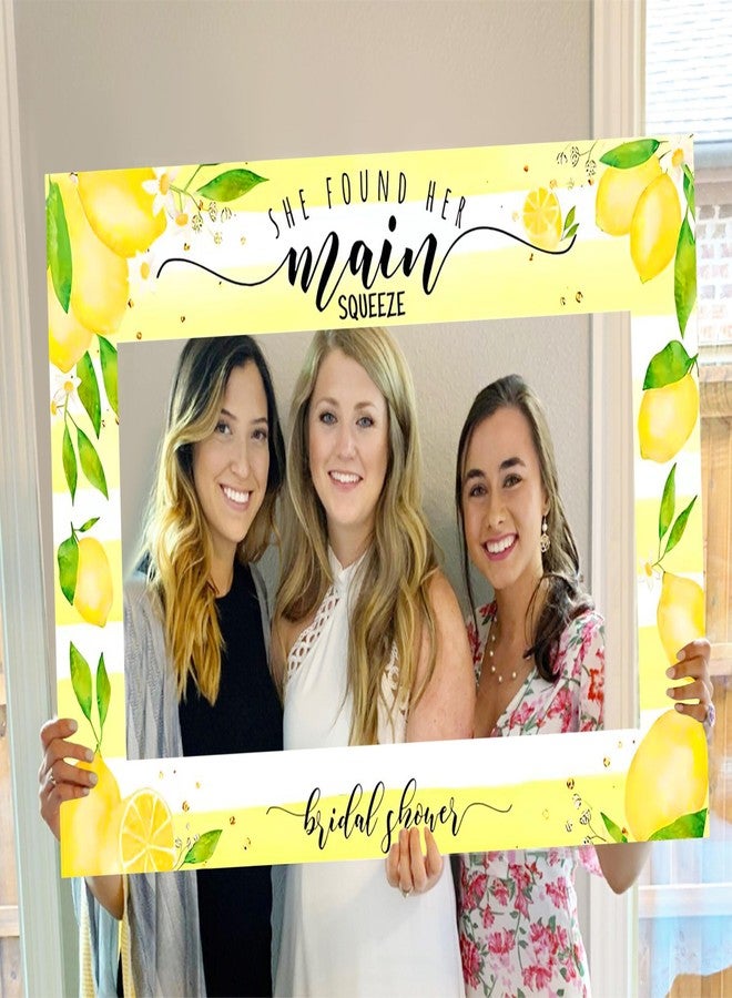 Roaring Good Time Lemon Bridal Shower Party Photo Booth Props Lemon Citrus Lemonade Theme Bride to Be Bachelorette Wedding Engagement Final Fiesta Hen Party Decor - Image 1