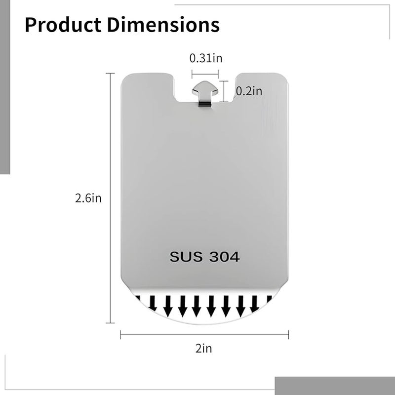 6 Self Adhesive Metal Picture Frame Hangers Wall Mounting No Drilling Damage - Image 3