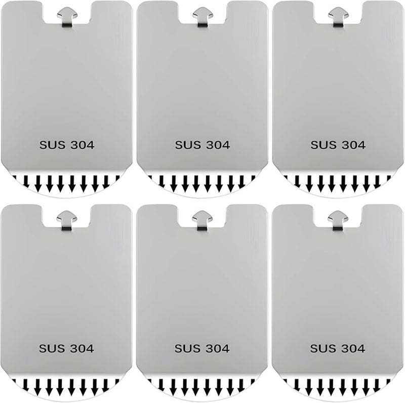 6 Self Adhesive Metal Picture Frame Hangers Wall Mounting No Drilling Damage - Image 2