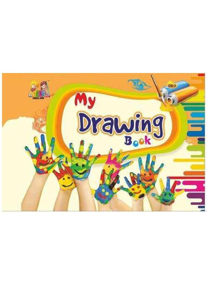 Generic My Drawing Book  for Kids A4 - Fun and Creative Art Sketchbook -Creative Art Drawing Book for Kids Colorful - 12 sheet  - Image 1