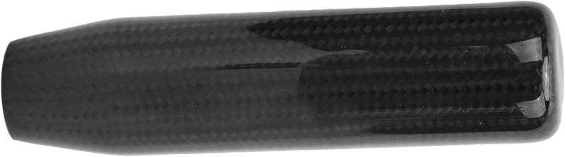 Carbon Fiber Shift Knob, Universal Gear Shifter Knob for Auto Interior Upgrade, Black Manual Transmission Stick Shift Head with Threaded Adapter for Most Vehicles - Image 2