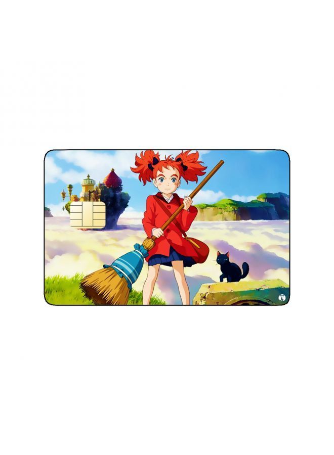 RKN PRINTED BANK CARD STICKER Mary From Mary And The Witch's Flower Anime - Image 2