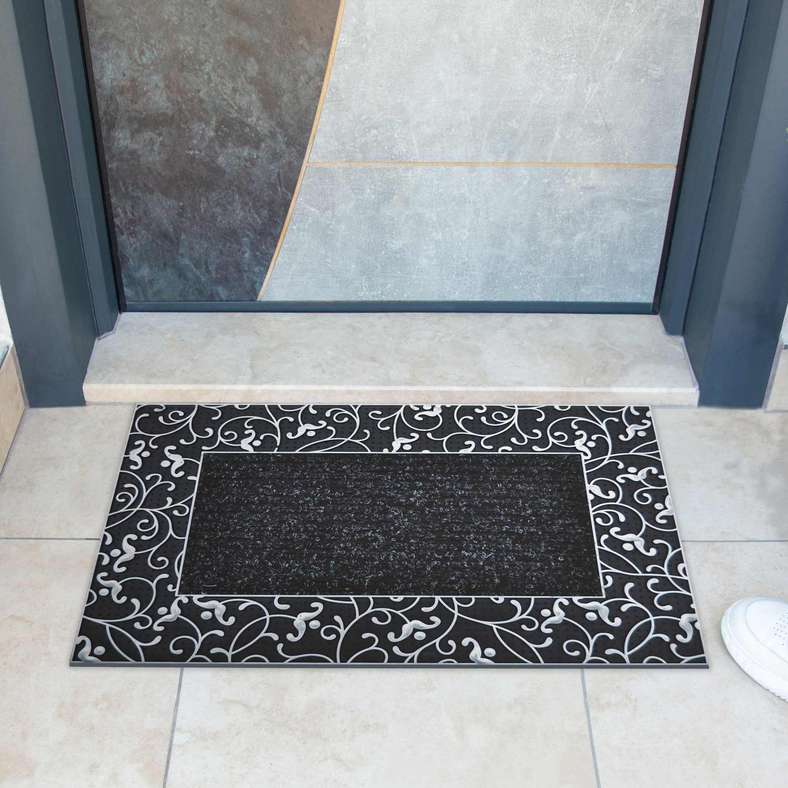 Paldas PVC Door Mat 45x70cm - Silver
