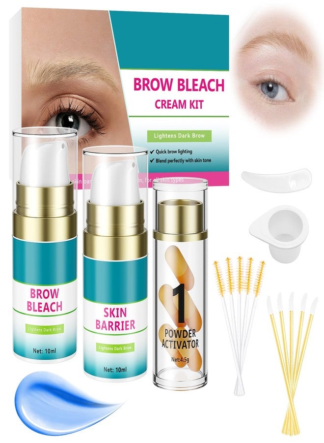 Ofanyia Eyebrow Bleaching Kit, Brow Bleach, Effective Eyebrow Lightener with Complete Tools, Fast and Gentle Bleach for Eyebrows, Safe & Easy for Salon Home - Image 1