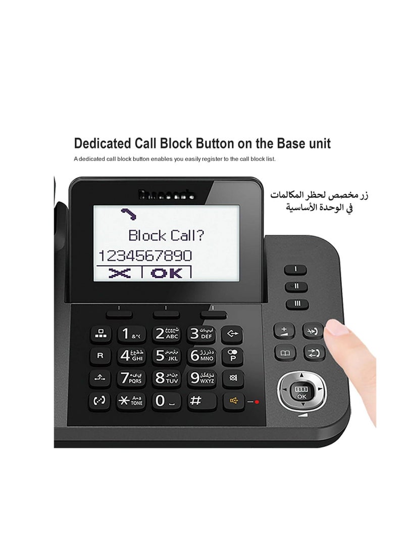 KX-TGF310 – Corded & Cordless Home Phone with Arabic Menu Support . - Image 2