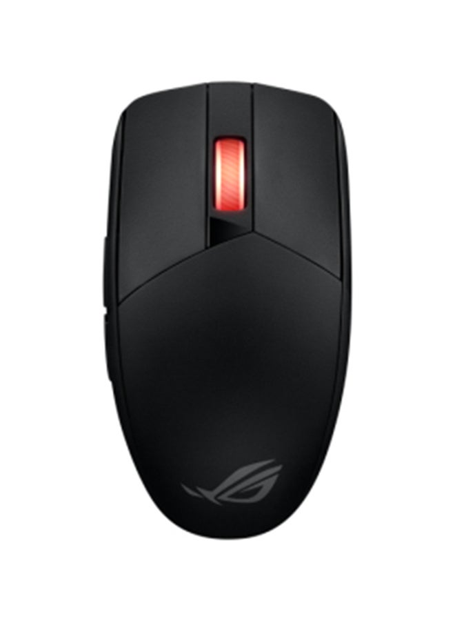 ASUS The ROG Strix Impact III Wireless is an ultralight 57-gram compact gaming mouse that features ROG SpeedNova wireless and Bluetooth® modes with long-lasting battery life -Black - Image 1