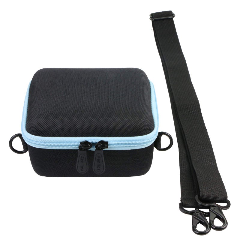 Aenllosi Hard Carrying Case Compatible with Fujifilm Instax Square SQ40/SQ1 Instant Camera,Mesh Pocket for Fujifilm Instax Square Film & Charging Cable(Inside Blue) - Image 4