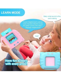 M MIAOYAN Talking flash card early education toy suitable for 2 3 4 5 6 year old baby boys and girls, preschool learning reading machine 224 words, interactive gift for children  - Image 3