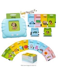 M MIAOYAN Talking flash card early education toy suitable for 2 3 4 5 6 year old baby boys and girls, preschool learning reading machine 224 words, interactive gift for children  - Image 2