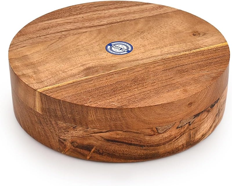 BHAVATU Salad Bowl Acacia Wood Environmentally Friendly Salad Bowls Fruit Bowls and Rice Bowls for Kids and Adults 8x 8 x 25 - Image 4