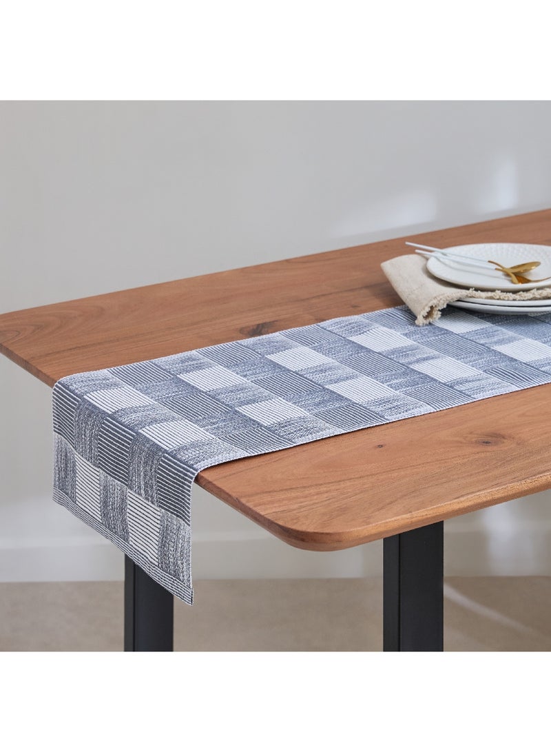 Home Box Chequre Runner 120 x 33 cm  - Image 1