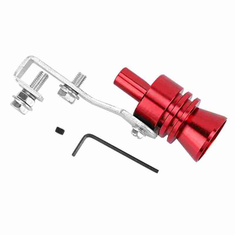 Turbo Sound Simulator Whistle Lightweight Aluminum Alloy Exhaust Pipe Whistle - Easy Install Vehicle Exhaust Whistle for Accord Acura - Image 1