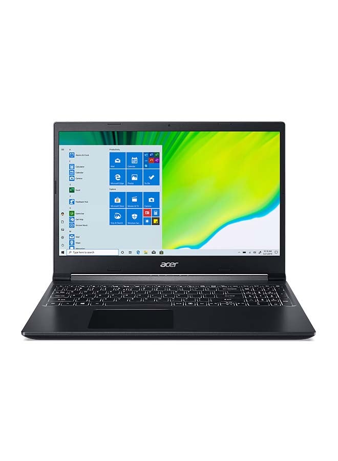 Acer Aspire 7 A715 Gaming Notebook With 15.6-Inch Display, Core i7 Processer/16GB RAM/512GB SSD/4GB Nvidia GeForce GTX 1650 Graphics Card Black - Image 1