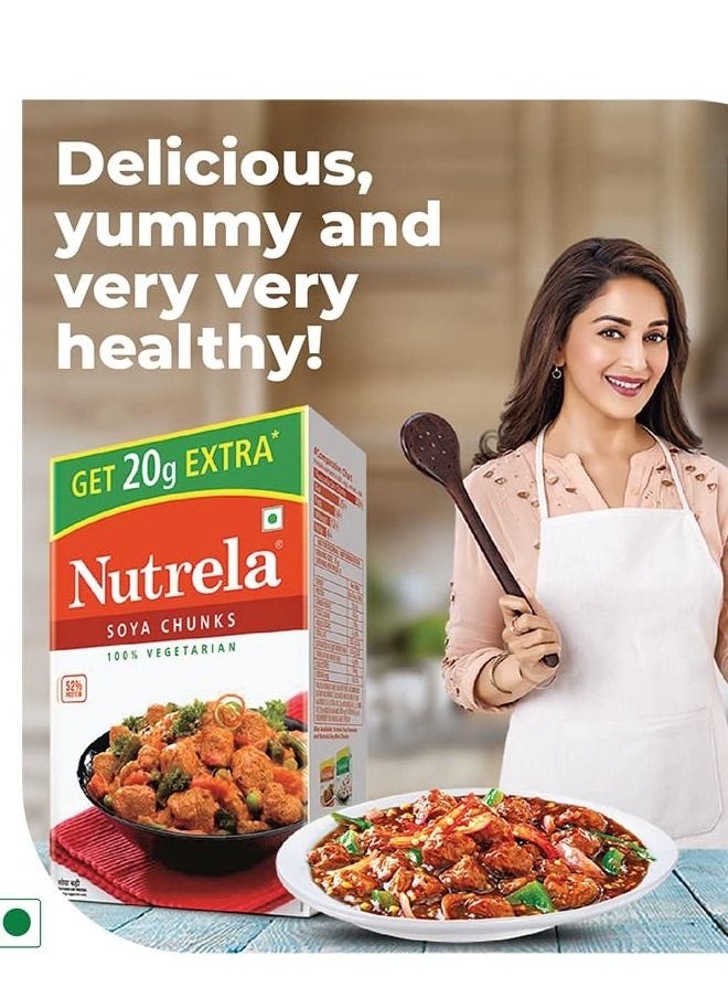 Nutrela - NUTRELA SOYA CHUNKS 220G - Image 1