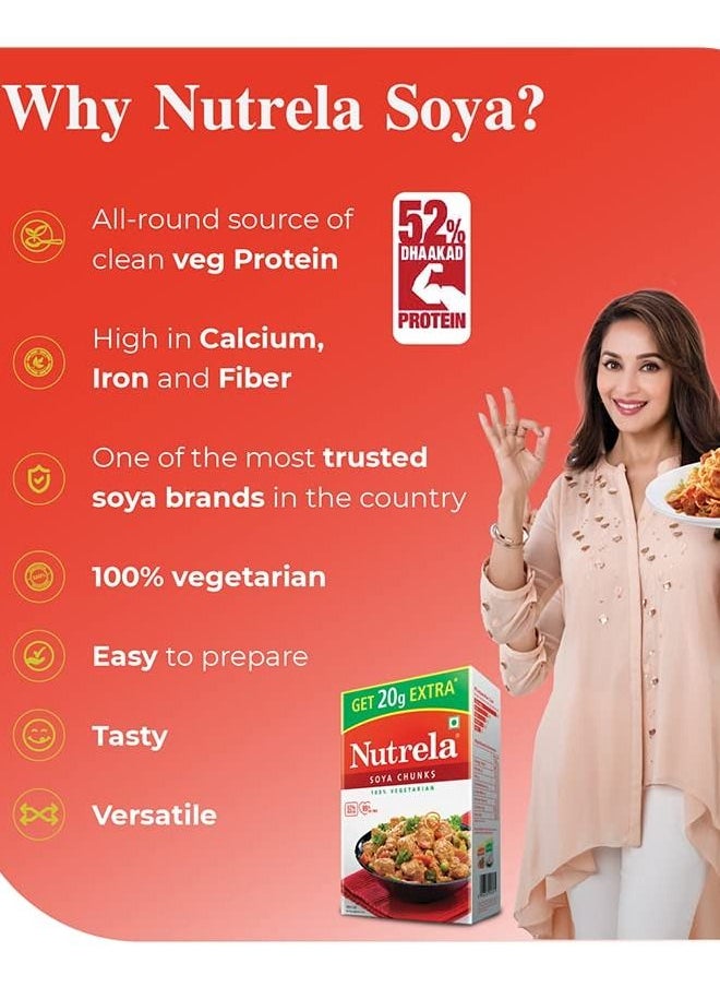 Nutrela - NUTRELA SOYA CHUNKS 220G - Image 1