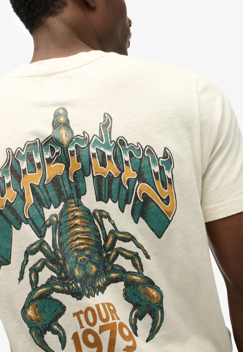 Superdry Biker Rock Relaxed T-Shirt