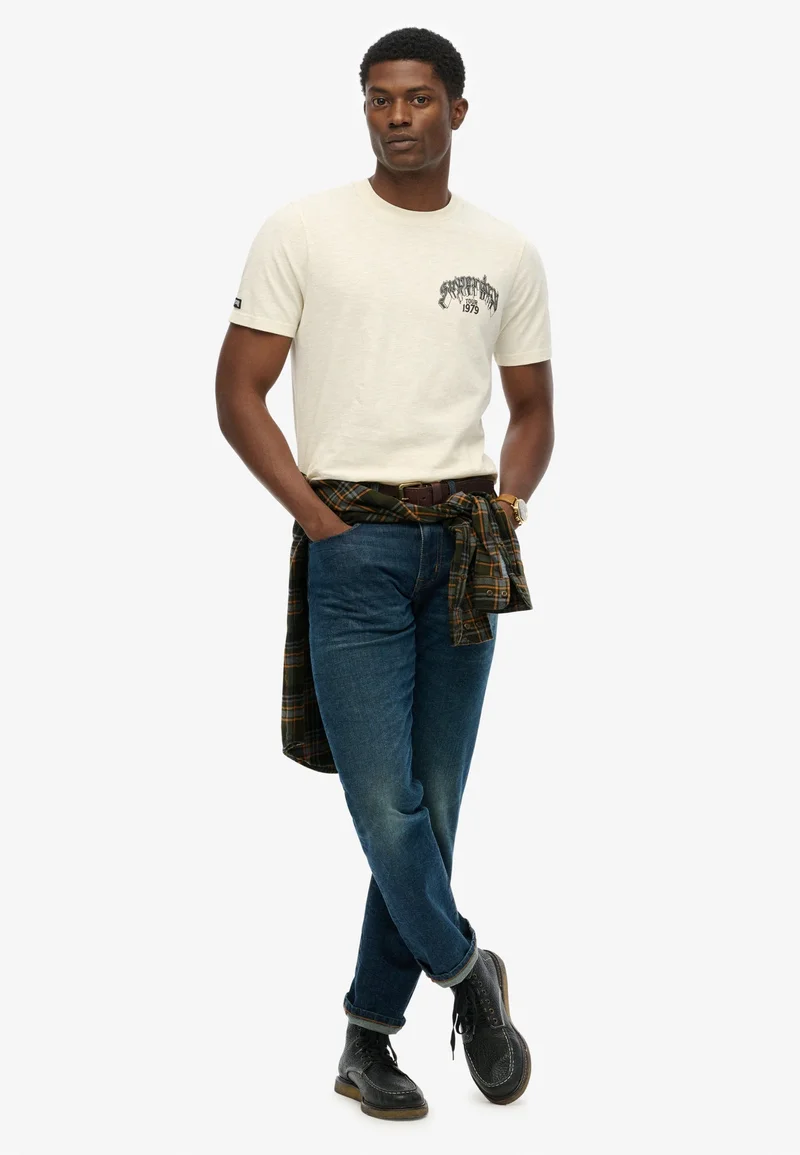 Superdry  Biker Rock Relaxed T-Shirt for Men | Best Price UAE