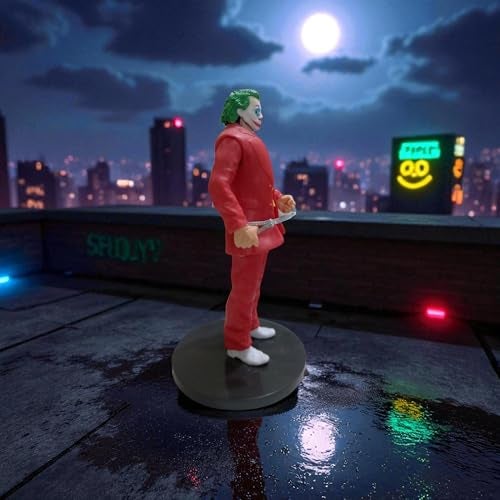 YOURKARTS.COM Joker Dashboard Figurine 20cm Villain Model with Iconic Grin | Desk or Shelf Showpiece, Comic Fan Gift or Display Prop | Trending Accessories 2025 - Image 4
