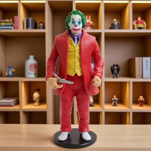 YOURKARTS.COM Joker Dashboard Figurine 20cm Villain Model with Iconic Grin | Desk or Shelf Showpiece, Comic Fan Gift or Display Prop | Trending Accessories 2025 - Image 3