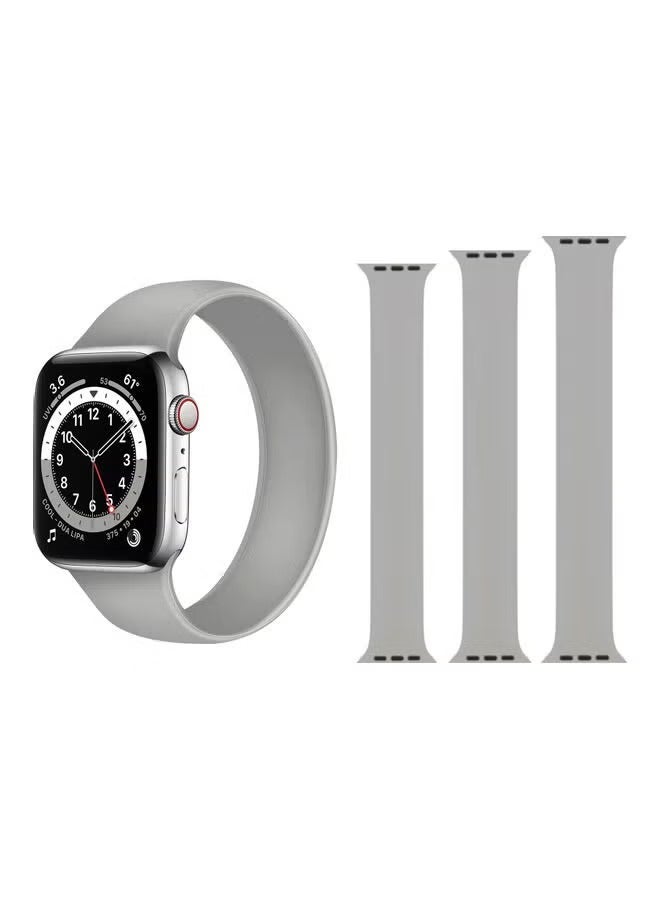 PROMASS 3-Piece Solo Band For Apple Watch Grey