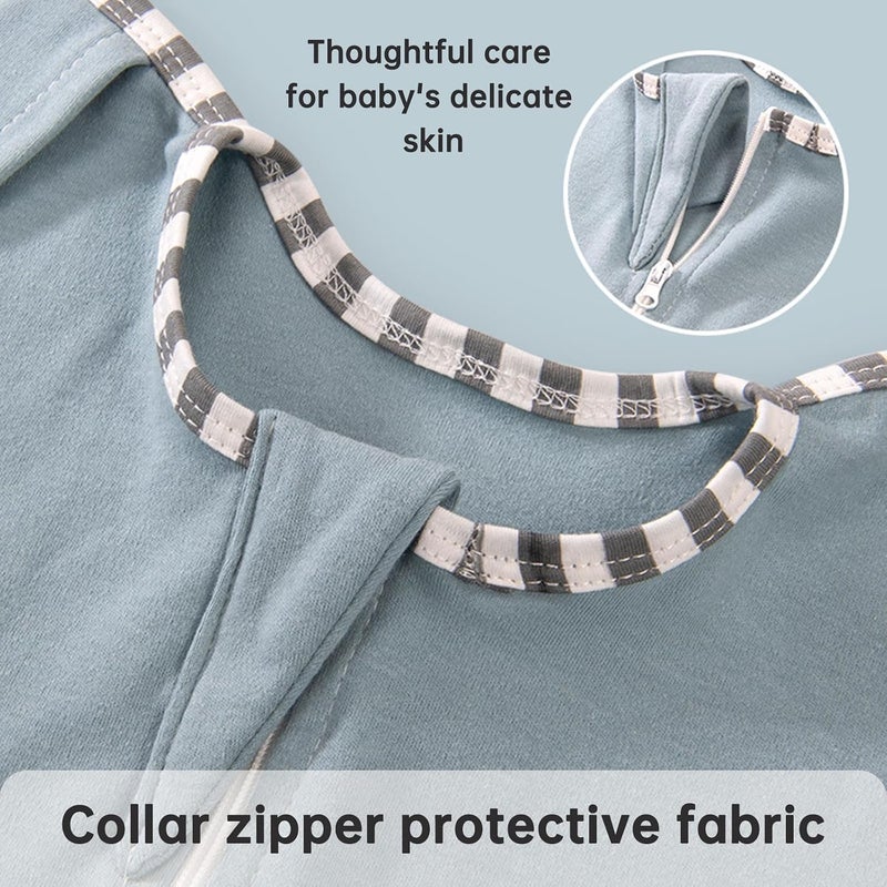 LYAROMIS Baby Sleep Sack,Baby Swaddle Wrap,Swaddle Blanket With Arms,2 Way Zipper For 0-3 Months Baby,Ultra-Soft Newborn Sleeping Wraps For Infant Baby Gift,Improves Sleep (pink, S) - Image 4
