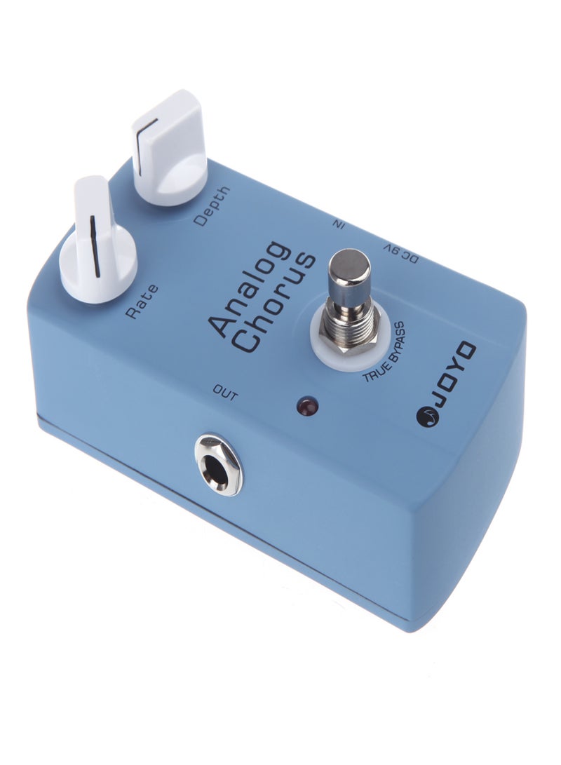 جويو دواسة تأثير الجيتار الكهربائي JOYO JF-37 ANALOG CHORUS مع تجاوز حقيقي - Image 4