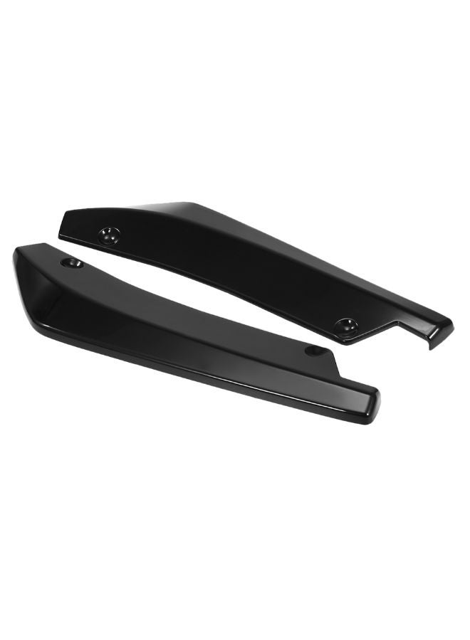Pair Of Car Rear Bumper Lip Splitter