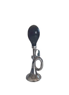 Generic Bugle Horn Retro Clown Horn Kids Bike Horn Classic Vintage Metal Twist Loudspeaker Siren Hooter Snail Air Horn for Vehicles Bicycles Golf Cart  - Image 1
