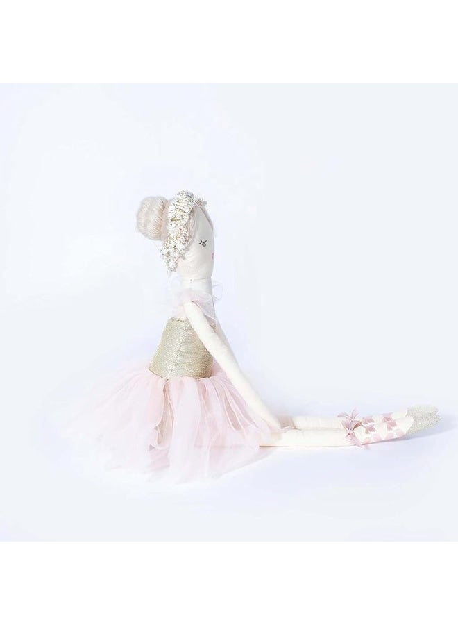 Mon Ami Ballerina Stuffed Doll 22 Plush Ballerina Doll for Girls Use as Toy or Room Decor Great Gift for Kids of All Ages - Image 1