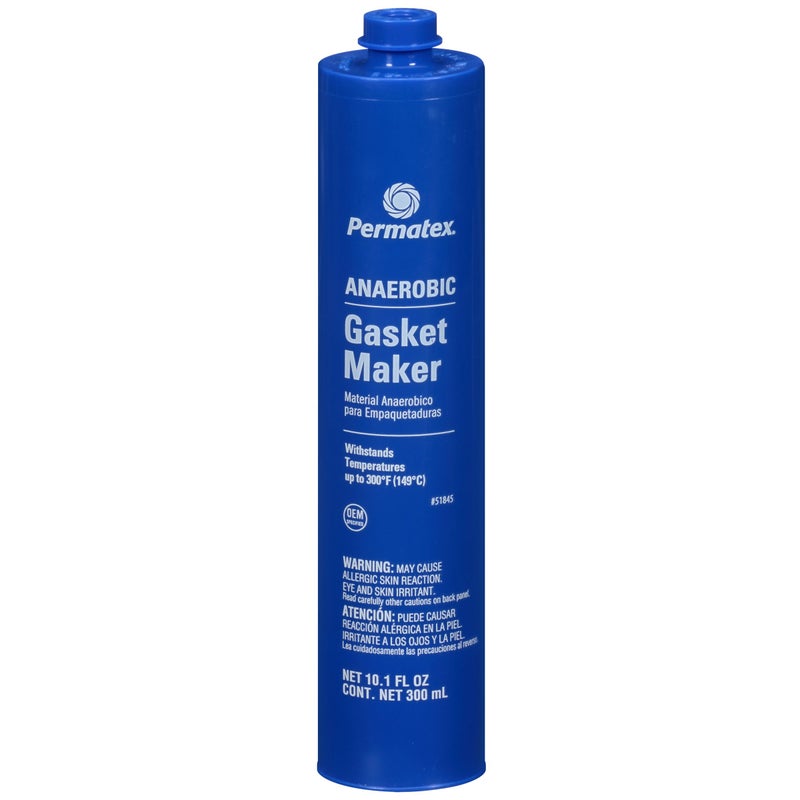 Permatex 51845 Anaerobic Gasket Maker 300 ml Cartridge Red