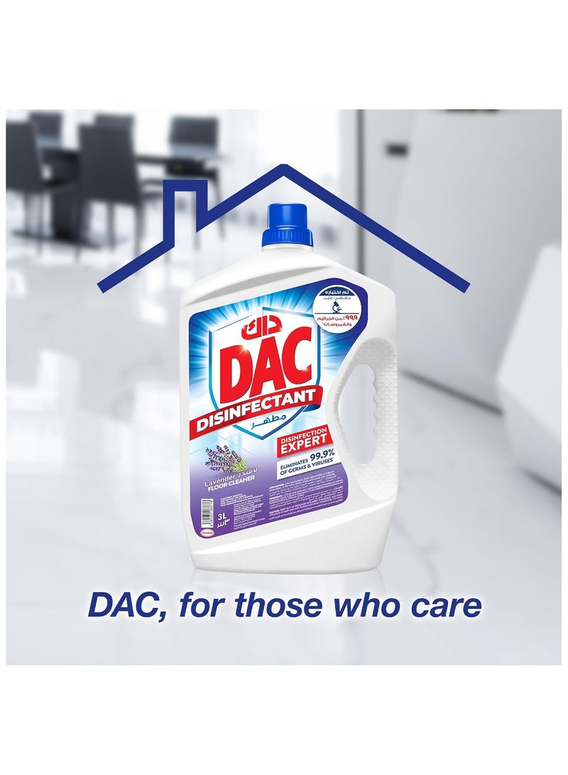 داك مطهر و منضف الارضيات برائحة اللافندر، 3لتر - Image 3