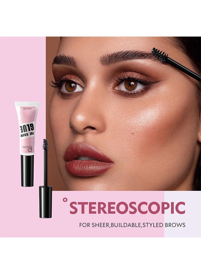 بوداير غراء الحواجب، جل تثبيت الحواجب شفاف، غراء رفع الحواجب، جل رفع الحواجب الفوري، تصفيف الحواجب ضد الماء، سريع الجفاف، جل رفع الحواجب للتجميل، تصفيف الحواجب غير لامع، غراء تصفيف الحواجب بالتمويج - Image 4