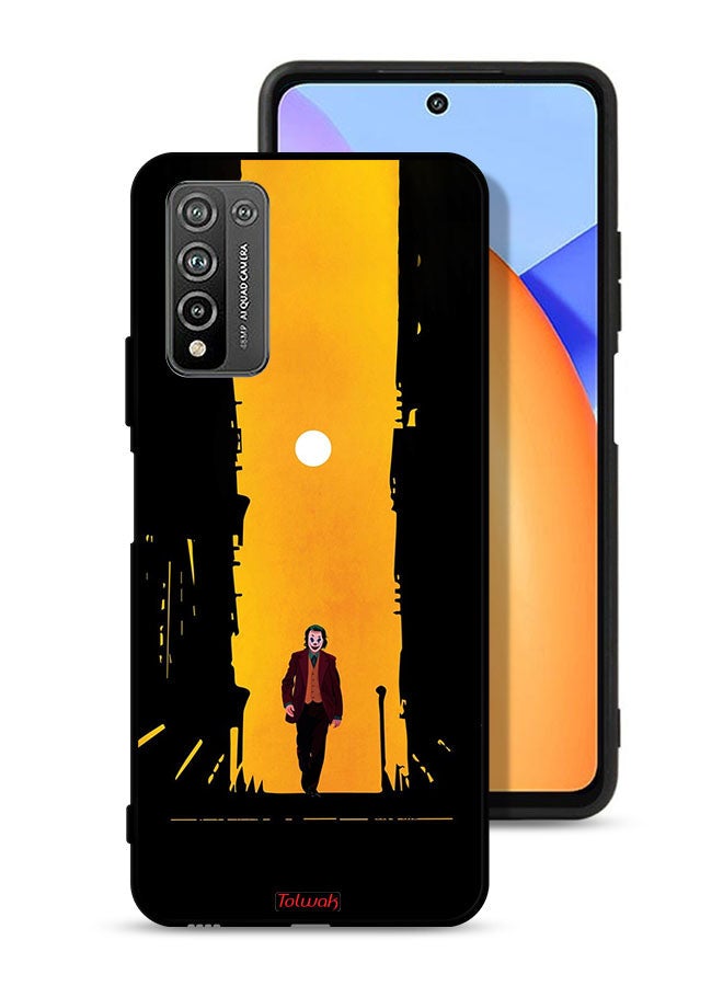 Tolwak Honor 10X Lite Protective Case Cover Joker Abstract Digital Artwork - Image 1