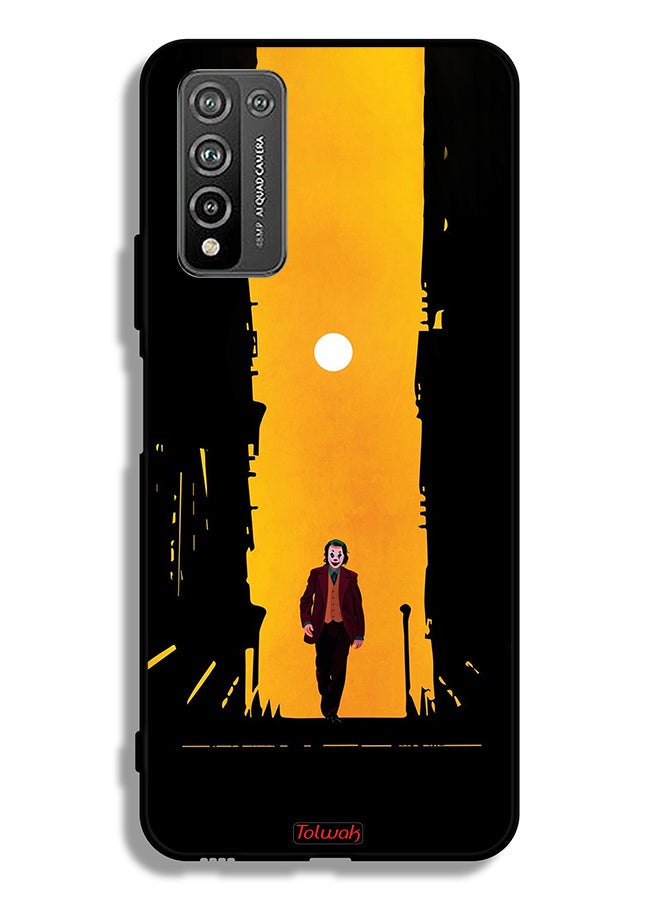 Tolwak Honor 10X Lite Protective Case Cover Joker Abstract Digital Artwork - Image 2