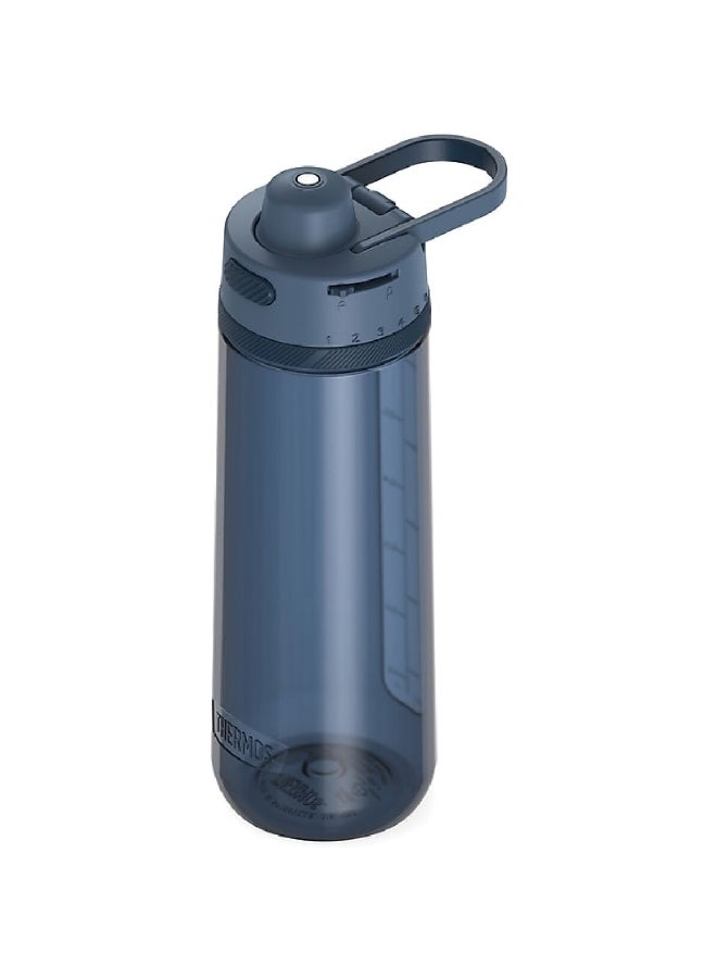 ترموس زجاجة ماء مانعة للتسريب مصنوعة من البلاستيك الصلب باللون الأزرق البحري وبسعة 24 أونصة TP4329DB6 - Image 3