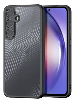 DUX DUCIS DUX DUCIS Aimo Cover for the Samsung A55 5G mobile phone slim, transparent matte cover made of TPU, polycarbonate, polypropylene, silicone - black  - Image 1
