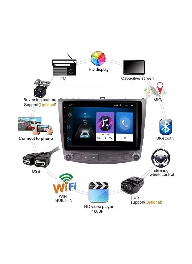 SHEZA STAR - Android Car Stereo for Lexus IS250 IS300 IS200 IS220 IS350 2005 2006 2007 2008 2009 1GB RAM 32GB ROM 10 Inch MirrorLink WiFi BT, IPS Touch Screen with Backup Camera Included - Image 1
