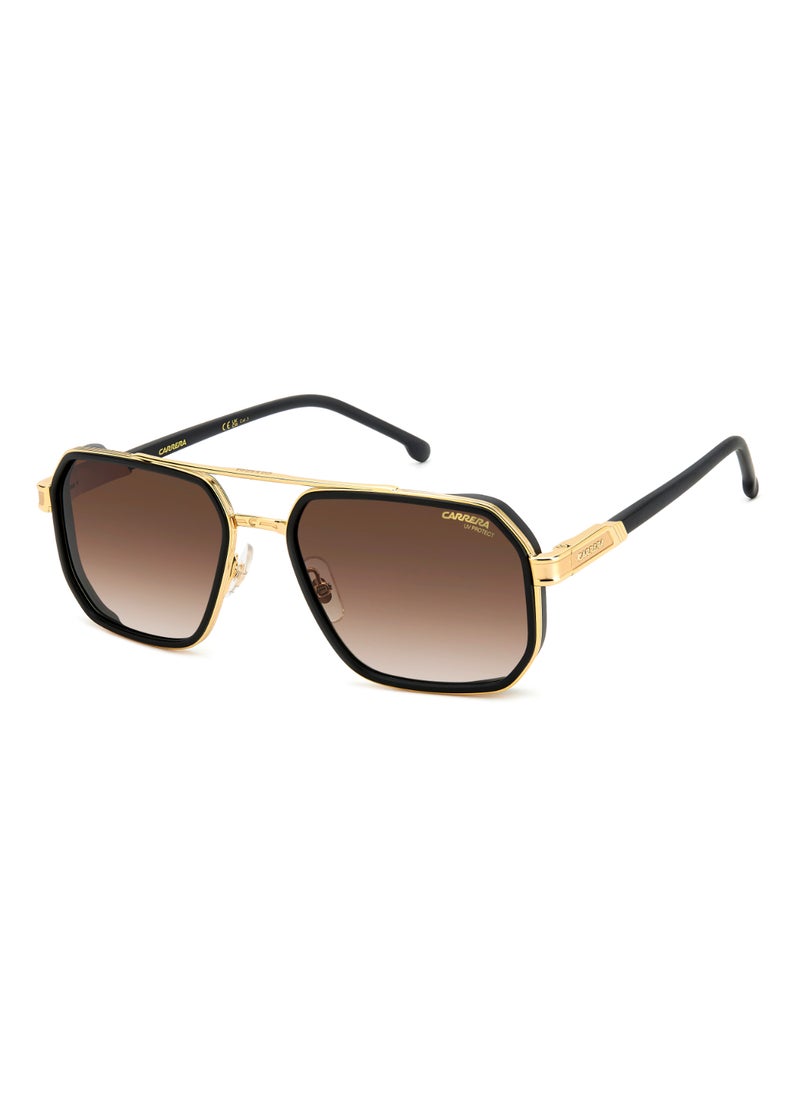 Carrera Men's UV Protection Sunglasses Carrera 1069/S Black 45.6 - Lens Size: 58 Mm  - Image 1