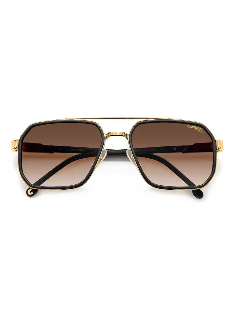 Carrera Men's UV Protection Sunglasses Carrera 1069/S Black 45.6 - Lens Size: 58 Mm